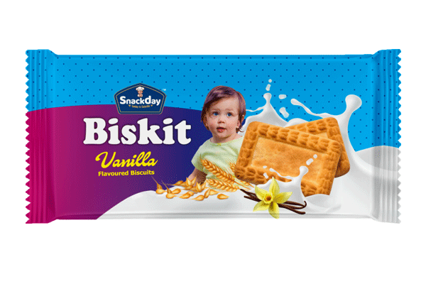 Vanilla Glucose Flavoured Biscuits