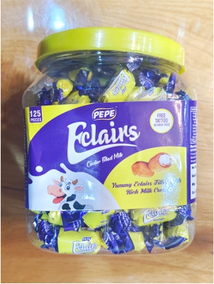 Eclairs Jar Milk